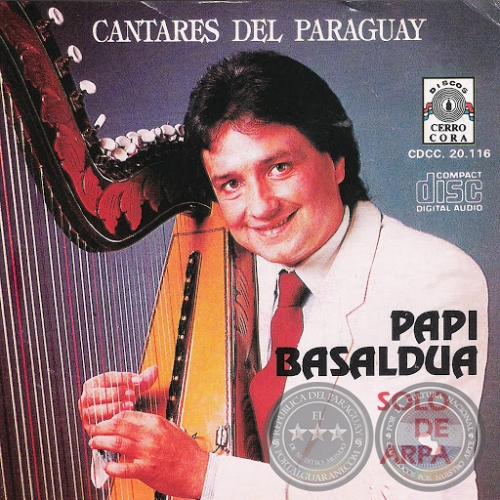 CANTARES DEL PARAGUAY - PAPI BASALDUA - Ao 1987